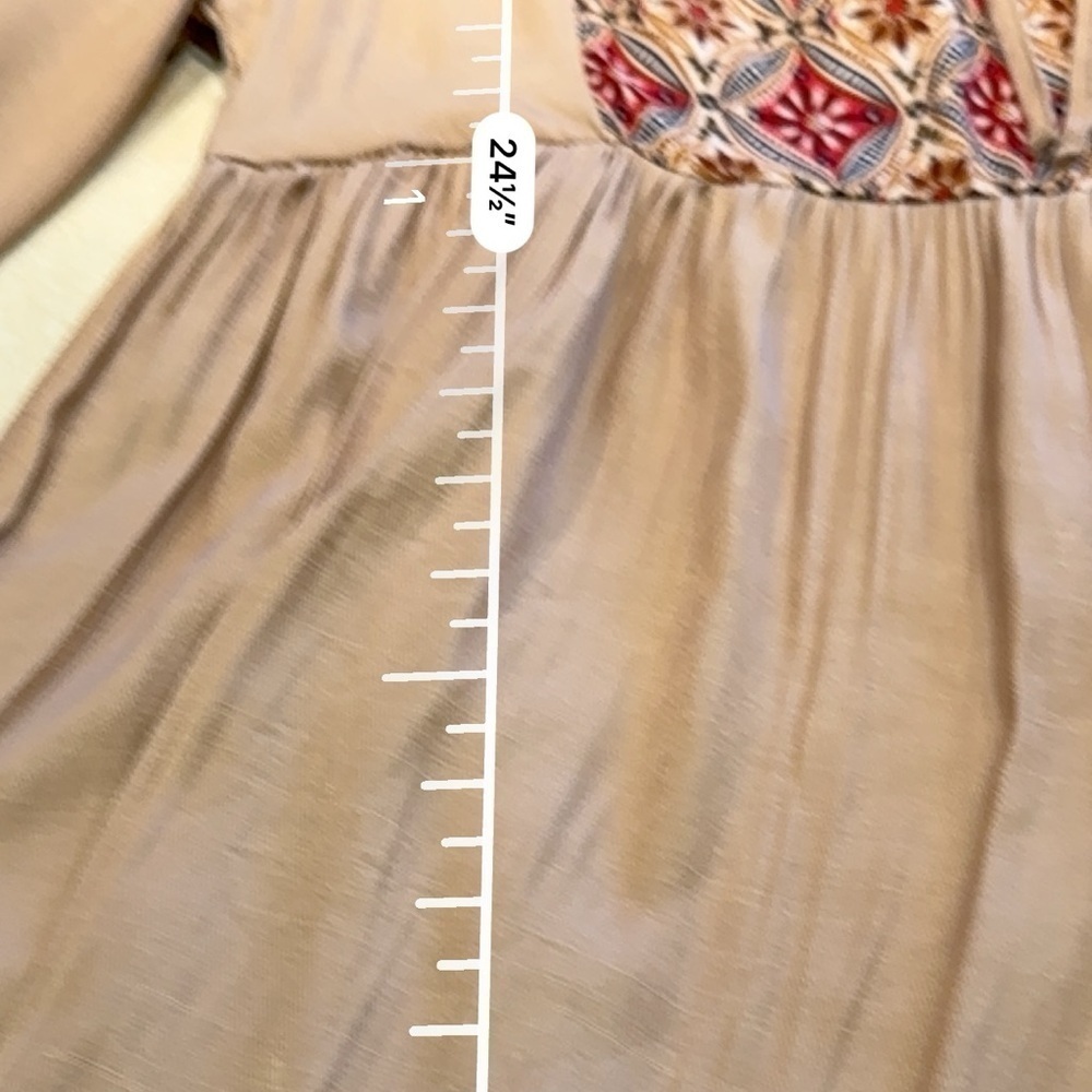 Boho Bell Sleeve Shirt Women's Medium - Picture 7 of 7
